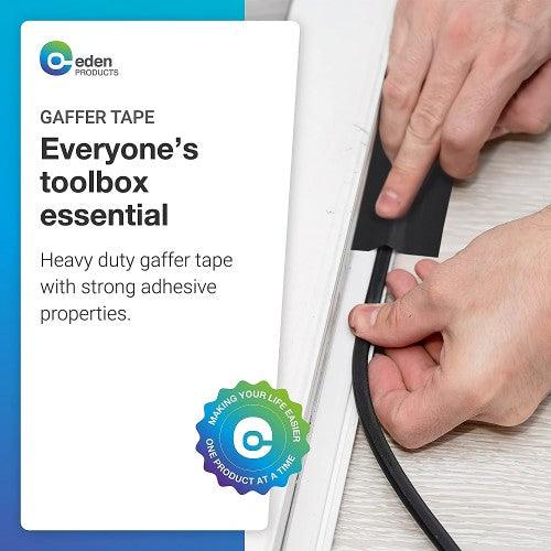 2 X 30 Yards Professional Grade Gaffer Tape Multipurpose Tape, No Residue, Matte Finish, Waterproof, Indoor/Outdoor, Heavy Duty Non-Reflective - 2 Pack - Toytexx 2 X 30 Yards Professional Grade Gaffer Tape Multipurpose Tape, No Residue, Matte Finish, Waterproof, Indoor/Outdoor, Heavy Duty Non-Reflective - 2 Pack - Toytexx